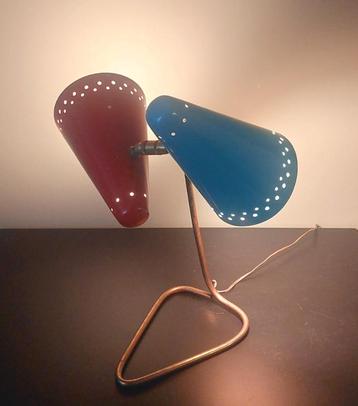 zeldzame vintage originele Stilnovo lamp | jaren '50  beschikbaar voor biedingen