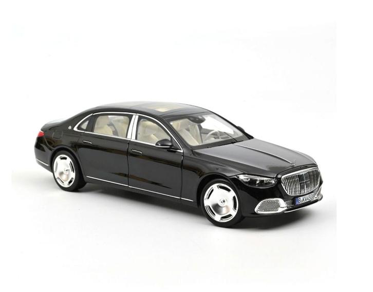 MERCEDES MAYBACH S 680 4MATIC 2021 ZWART 1/18 NOREV 183429, Hobby en Vrije tijd, Modelauto's | 1:18, Nieuw, Auto, Norev, Verzenden