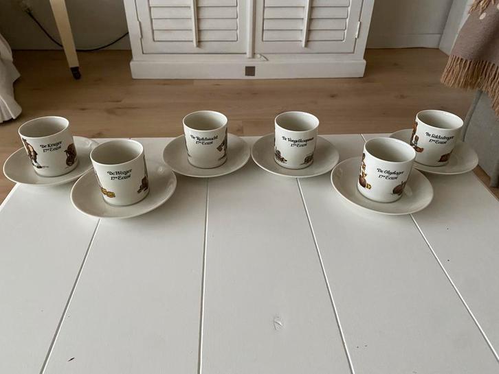 Duits Mitterteich Porzellan kop & schotel, Antiek en Kunst, Antiek | Servies los, Ophalen of Verzenden