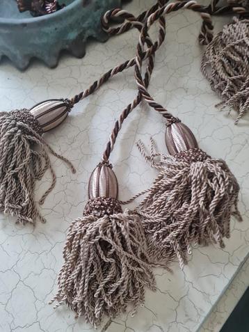 Vintage trekkoorden voor gordijnen per stuk 4.95 beschikbaar voor biedingen