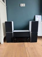 Home Cinema set Argon Audio 5.1 set + Denon versterker (WIT), Overige merken, 70 watt of meer, Zo goed als nieuw, 5.1-systeem