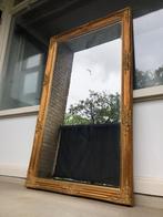 Grote gouden barok spiegel (facet geslepen), Huis en Inrichting, Woonaccessoires | Spiegels, Ophalen, 100 tot 150 cm, Zo goed als nieuw