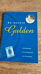 De Laatste Gulden - Gedenkboek met Munthouder, Antiek en Kunst, Antiek | Boeken en Bijbels, Ophalen of Verzenden