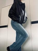 Flare jeans in blauwe wassing, Blauw, Ophalen of Verzenden, Zo goed als nieuw, W27 (confectie 34) of kleiner