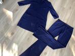LaDress travelstof set xl Lima flair broek en tuniek, Blauw, Maat 46/48 (XL) of groter, Ophalen of Verzenden, Zo goed als nieuw