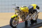 Ducati Monster 900 yellow 1:18 Maisto, Hobby en Vrije tijd, Modelauto's | 1:18, Nieuw, Motor, Ophalen of Verzenden, Maisto