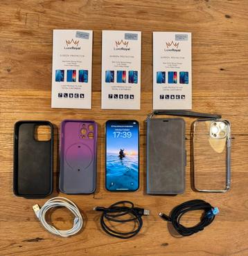 IPhone 13 Pro MAX GOLD 128Gb ZEER COMPLEET beschikbaar voor biedingen