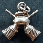 Hanger/Bedel Kookpot met 2 bezems, Overige merken, Verzenden, Zo goed als nieuw, 1 bedel