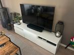 Witte Besta TV Meubel van IKEA, Ophalen, Kunststof, 150 tot 200 cm, Zo goed als nieuw