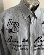 Arya boy overhemd blauw maat L/XL, Kleding | Heren, Ophalen of Verzenden, Zo goed als nieuw, Blauw, Halswijdte 41/42 (L)