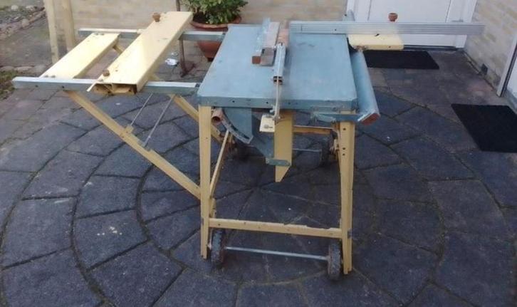 Scheppach TKU Cirkelzaag - Goedwerkend, Doe-het-zelf en Verbouw, Gereedschap | Zaagmachines, Gebruikt, Cirkelzaag, 1200 watt of meer