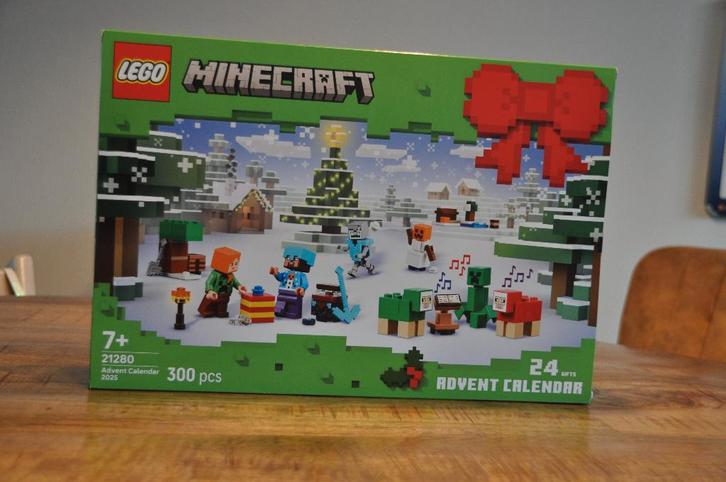 Lego Minecraft 21280 Advent Calendar 2025, Kinderen en Baby's, Speelgoed | Duplo en Lego, Nieuw, Lego, Complete set, Ophalen of Verzenden