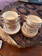 Soepkommen met extra borden - 6 stuks, Ophalen, Gebruikt, Kom(men), Overige stijlen