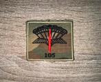105 Cie Para Embleem - Origineel, Verzamelen, Verzenden, Landmacht, Nederland, Embleem of Badge