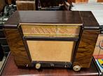oude Philips buizen radio van bakeliet, Ophalen of Verzenden, Niet werkend, Radio