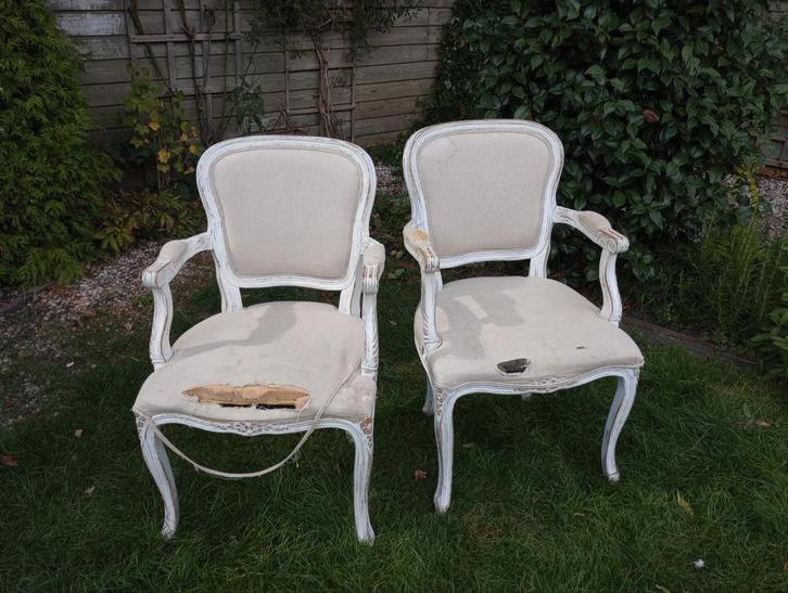 Prachtige opknappers voor een DIY (brocante/vintagestijl), Antiek en Kunst, Antiek | Meubels | Stoelen en Banken, Ophalen