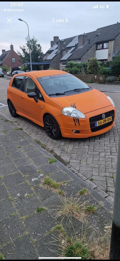 Fiat Punto 1.4 16V Turbo 5DR 2007, Auto's, Fiat, Particulier, Punto, Benzine, C, Hatchback, Handgeschakeld, Origineel Nederlands