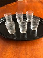 6 meander geslepen zeer kleine bekertjes, Ophalen of Verzenden