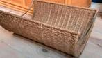 Mooie natuurlijke Design Lectuurmand (41,5L x 30B), zgan!, Huis en Inrichting, Woonaccessoires | Krantenbakken en Lectuurbakken