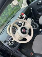 Fiat 500 1.2 AUT C 2010 Zwart, Auto's, Fiat, 1242 cc, 4 cilinders, Zwart, Origineel Nederlands