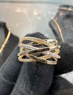 Prachtige 14k gouden ring, Nieuw, Ophalen of Verzenden, 17 tot 18, Dame
