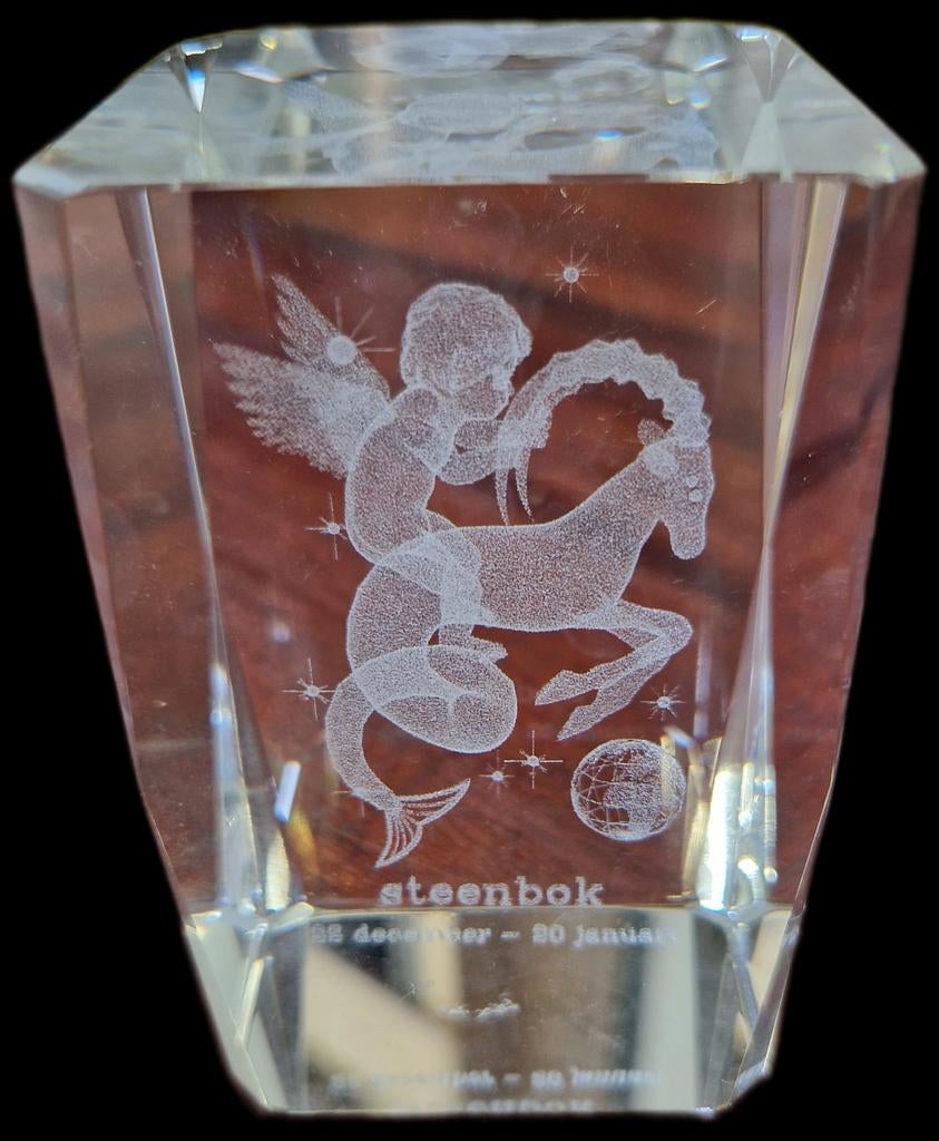 Kristallen sterrenbeeld Steenbok, Antiek en Kunst, Ophalen of Verzenden