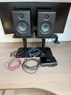 PreSonus Eris E4.5 Speakers + Audio Interface + Standaarden, Audio, Tv en Foto, Professionele Audio-, Tv- en Video-apparatuur