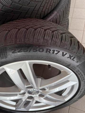 Audi Winterbanden Continental 225/50 R17 met Velgen beschikbaar voor biedingen