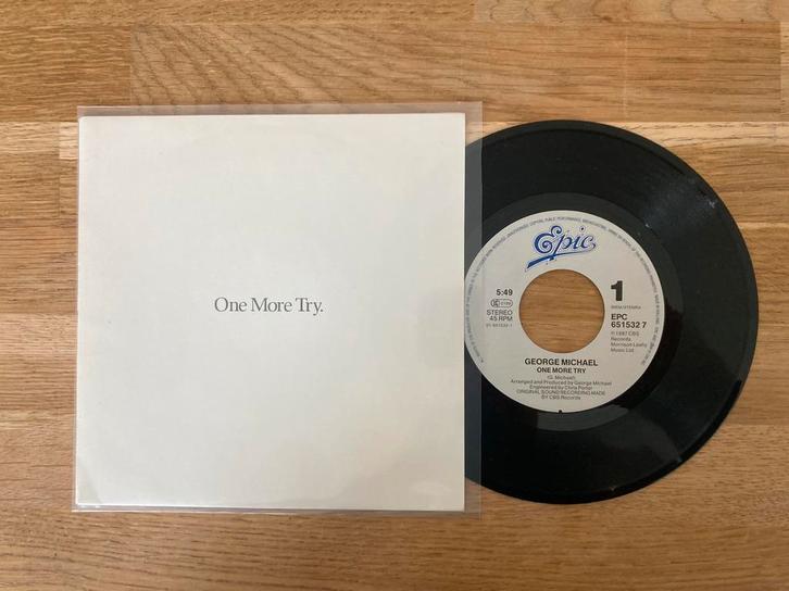George Michael - One more try, Cd's en Dvd's, Vinyl Singles, Single, 7 inch, Ophalen of Verzenden