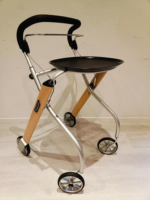 Trust Care Let’s Go Indoor rollator incl Servicebeurt ZGAN., Diversen, Rollators, Zo goed als nieuw, Lichtgewicht, Opvouwbaar