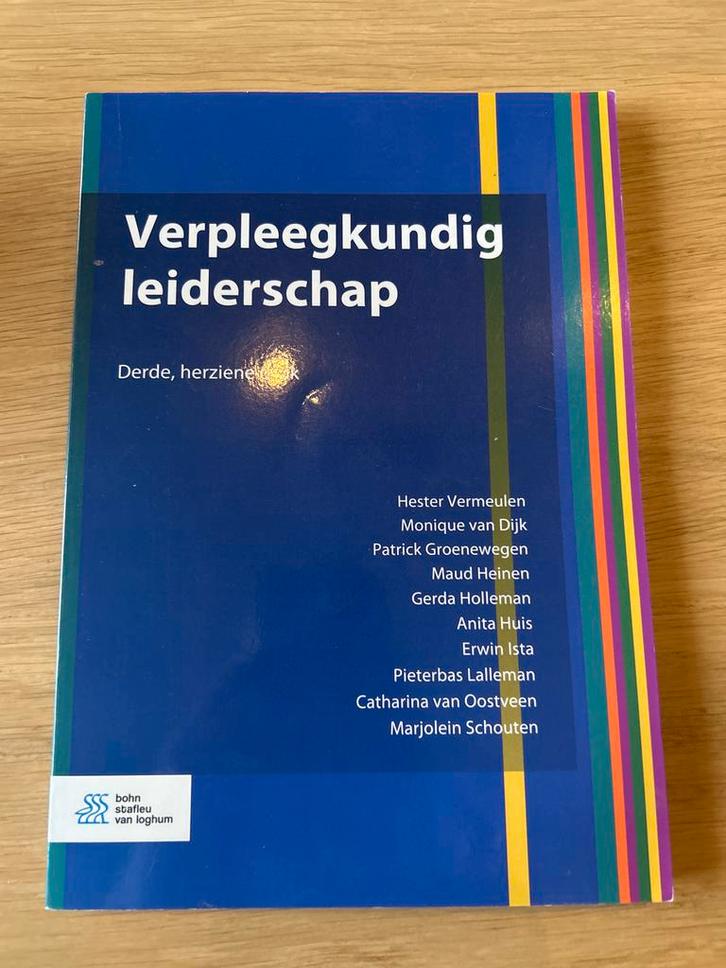 Verpleegkundig Leiderschap - Vermeulen & van Dijk, Boeken, Studieboeken en Cursussen, Gelezen, HBO, Gamma, Ophalen of Verzenden