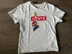 Levi’s Super Mario t-shirt maat L, Maat 52/54 (L), Gedragen, Ophalen of Verzenden, Wit