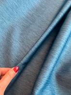 Nieuw! Holland Haag blauwe gordijnstof 6.16 m x 1.52 m, Blauw, Nieuw, Ophalen of Verzenden, 200 cm of meer