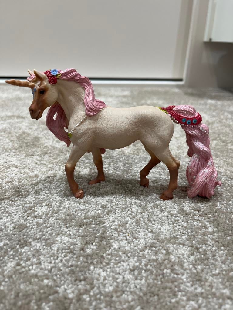 Schleich Bloemeneenhoorn, Ophalen of Verzenden, Zo goed als nieuw, Overige typen