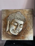 Buddha relief schilderij goud, Ophalen, Zo goed als nieuw