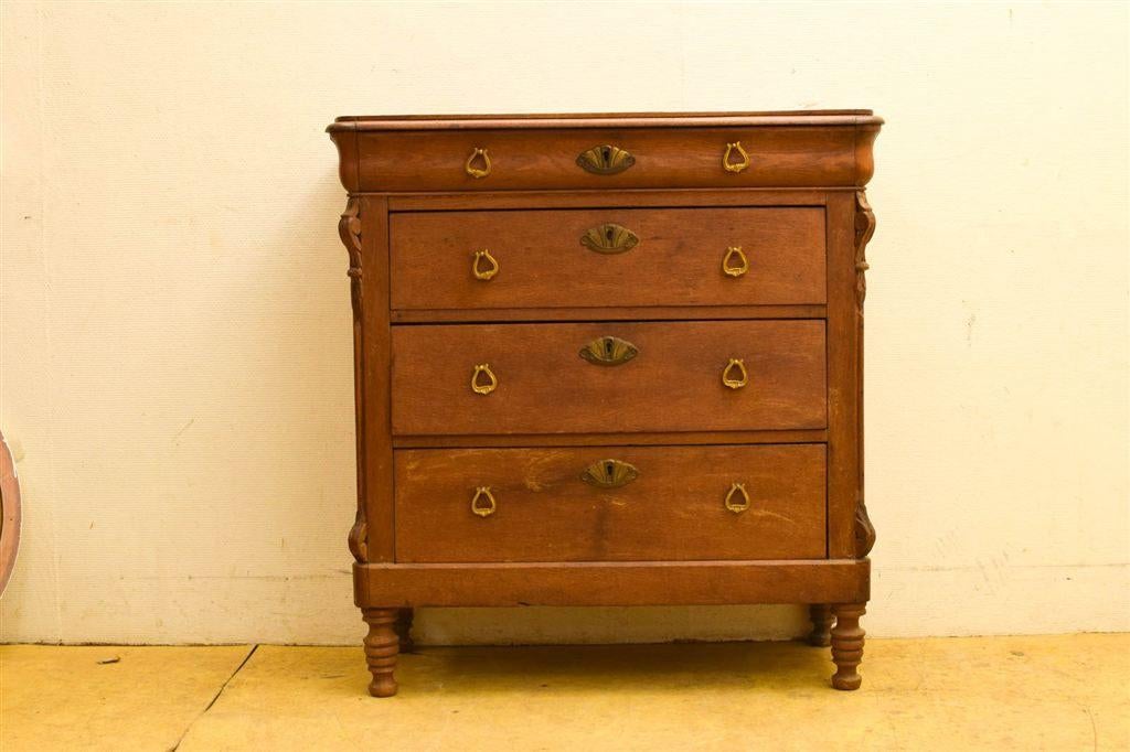 Houten Ladekast/Commode 50934, Gebruikt, 3 of 4 laden, Minder dan 100 cm, 25 tot 50 cm