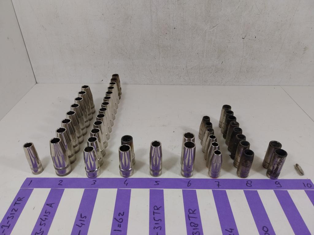 Diverse gasmondstukken voor MIG MAG lastoorts., Niet ingevuld, Niet ingevuld, Ophalen of Verzenden, Zo goed als nieuw