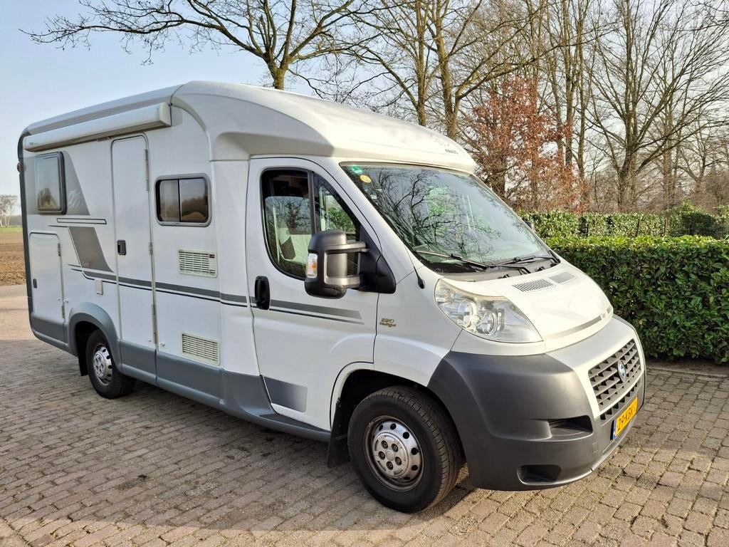 "FIAT DUCATO KNAUS- SUPER COMPACT -2009- 599CM -AIRCO", Caravans en Kamperen, Campers, Ringverwarming, Fiat, Bedrijf, Luifel