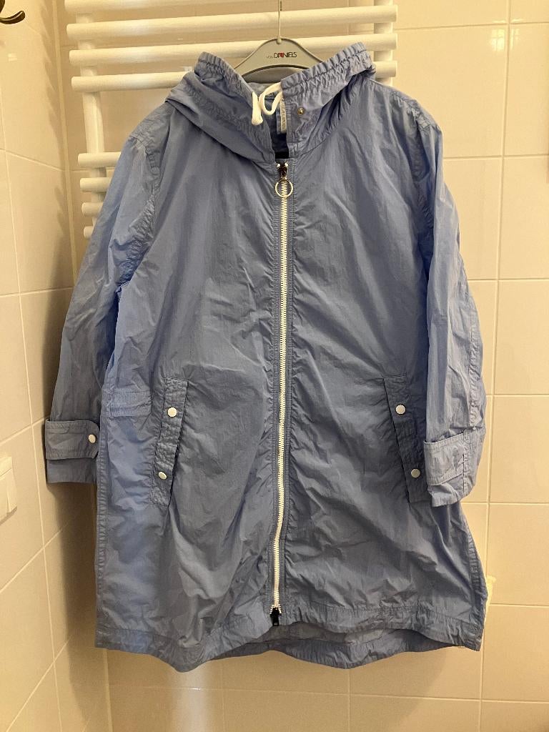 Marc Cain blauwe jas, Kleding | Dames, Jassen | Zomer, Maat 38/40 (M), Blauw, Ophalen of Verzenden, Zo goed als nieuw