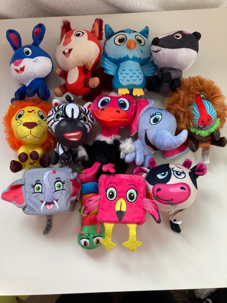 Lidl minis, Kinderen en Baby's, Speelgoed | Knuffels en Pluche, Ophalen, Zo goed als nieuw, Overige typen