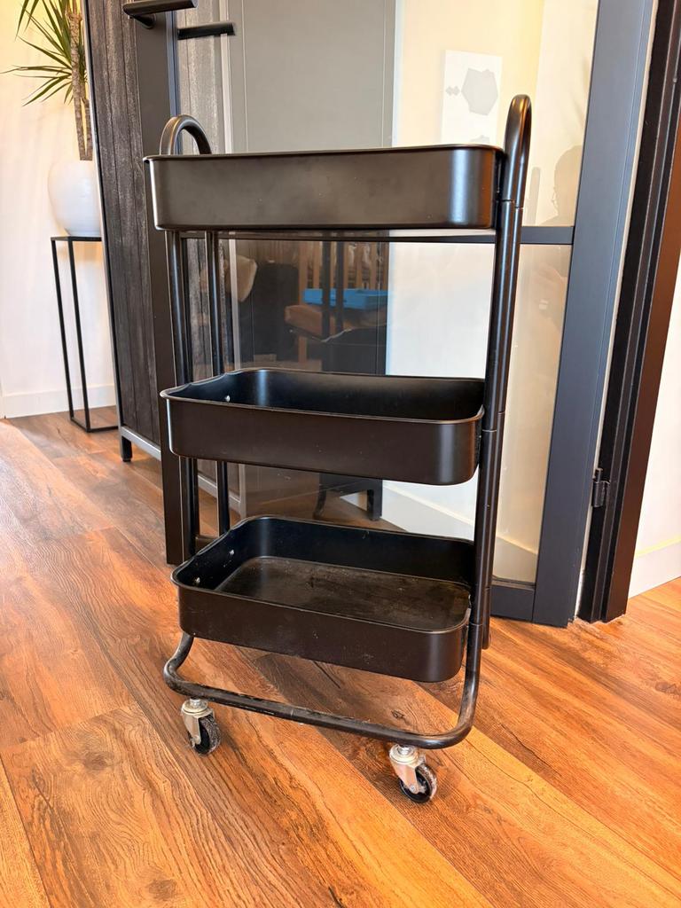 Bakkerskast bakkerskar zwart, Ophalen of Verzenden, Zo goed als nieuw