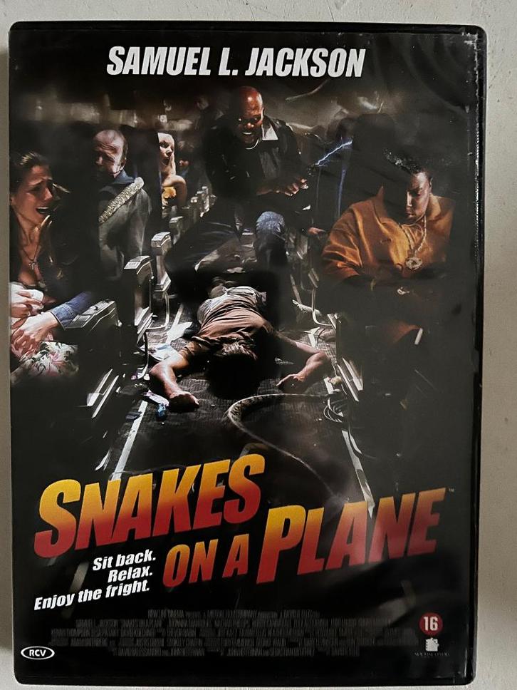 Snakes on a Plane, Cd's en Dvd's, Dvd's | Actie, Gebruikt, Vanaf 16 jaar, Ophalen of Verzenden