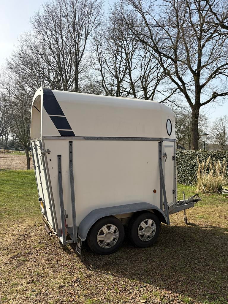 Paardentrailer 1,5 paards B rijbewijs, Dieren en Toebehoren, Paarden en Pony's | Trailers en Aanhangwagens, Ophalen of Verzenden