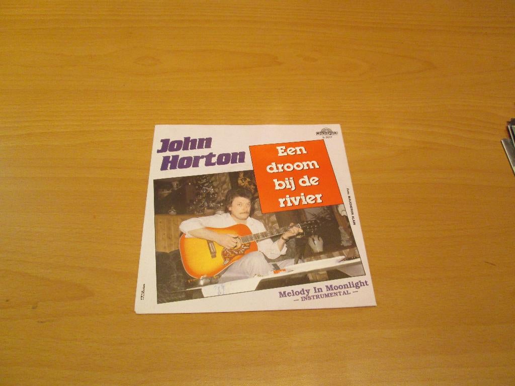 John Horton ‎- Een Droom Bij De Rivier / Melody In Moonlight, Cd's en Dvd's, Ophalen of Verzenden, Gebruikt, Pop