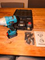 Slagmoersleutel 2 accus en 6 moerdoppen, Doe-het-zelf en Verbouw, Gereedschap | Boormachines, 600 watt of meer, Variabele snelheid