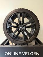 Winter Set 17 inch Originele Mercedes 5x112 velgen + banden, Niet ingevuld, Gebruikt, Banden en Velgen, Niet ingevuld