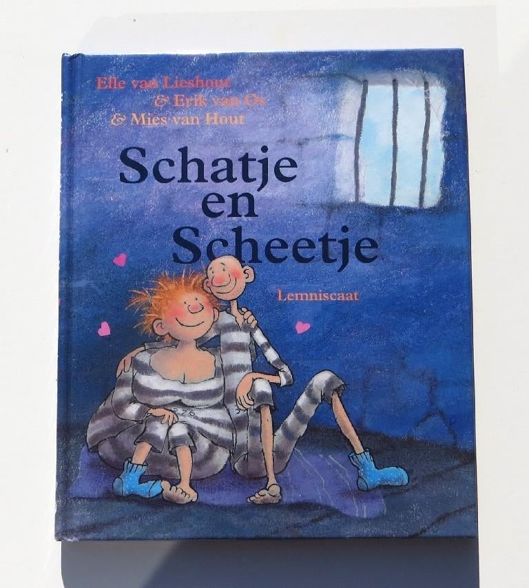 Mini Prent Lemniscaat 2639: Schatje en Scheetje 3,5+, Boeken, 3 tot 4 jaar, Elle van Lieshout & Erik van Os, Ophalen of Verzenden