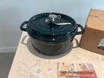 Staub La Cocotte 24 cm La Mer nieuw, Gietijzer, Nieuw, Ophalen of Verzenden, Staub