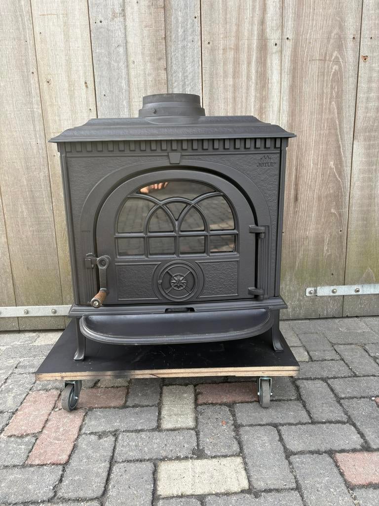 Jotul F8 houtkachel, Huis en Inrichting, Kachels, Zo goed als nieuw, Vrijstaand, Houtkachel, Hout, Ophalen of Verzenden