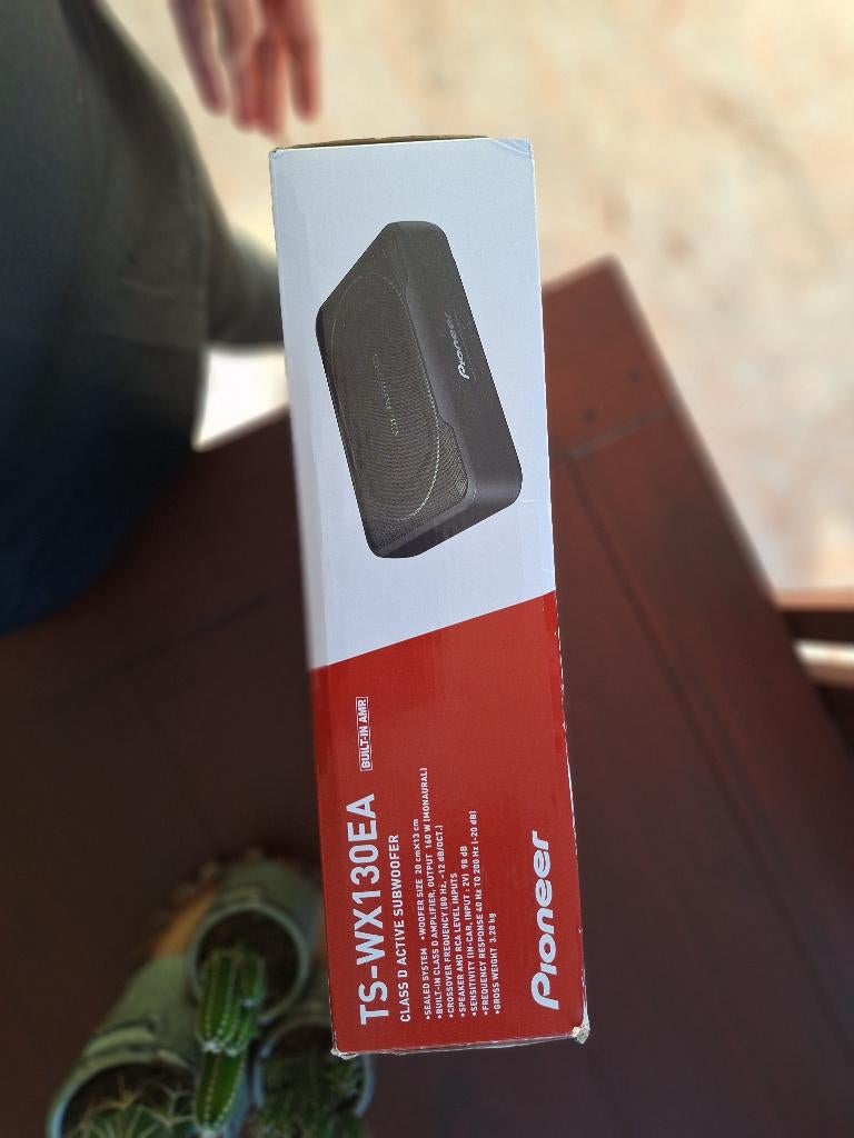 Pioneer TS-WX130EA - Active autosubwoofer - 160 W, Auto diversen, Verzenden, Nieuw